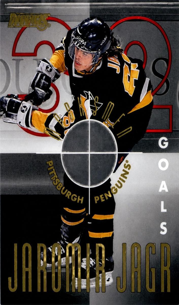 Jaromir Jagr 1995 panini Donruss