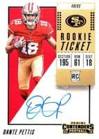 Dante Pettis 2018 panini