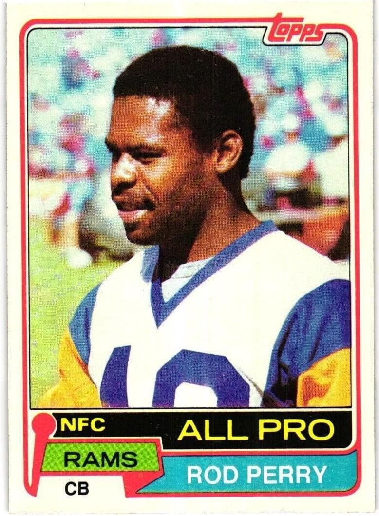 Rod Perry 1981 topps