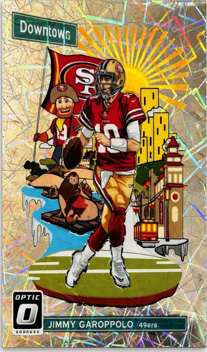 Jimmy Garoppolo 2018 panini