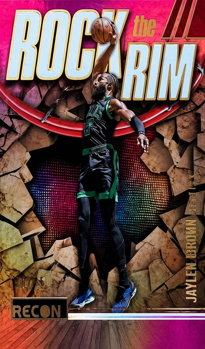 Jaylen Brown 2023 panini Panini Recon