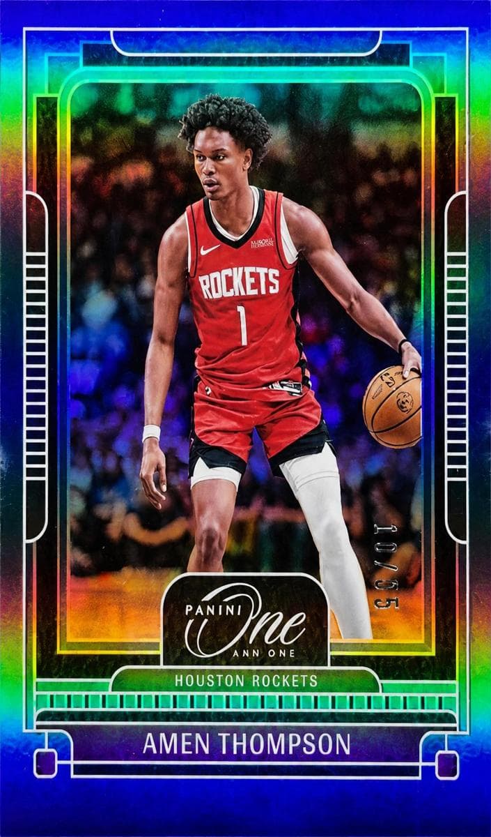 Amen Thompson 2024 panini Panini One and One