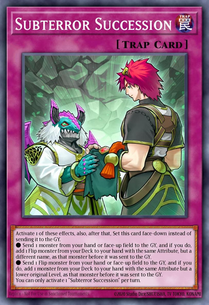 Subterror Succession 2020 Yu-Gi-Oh! Structure Deck: Shaddoll Showdown