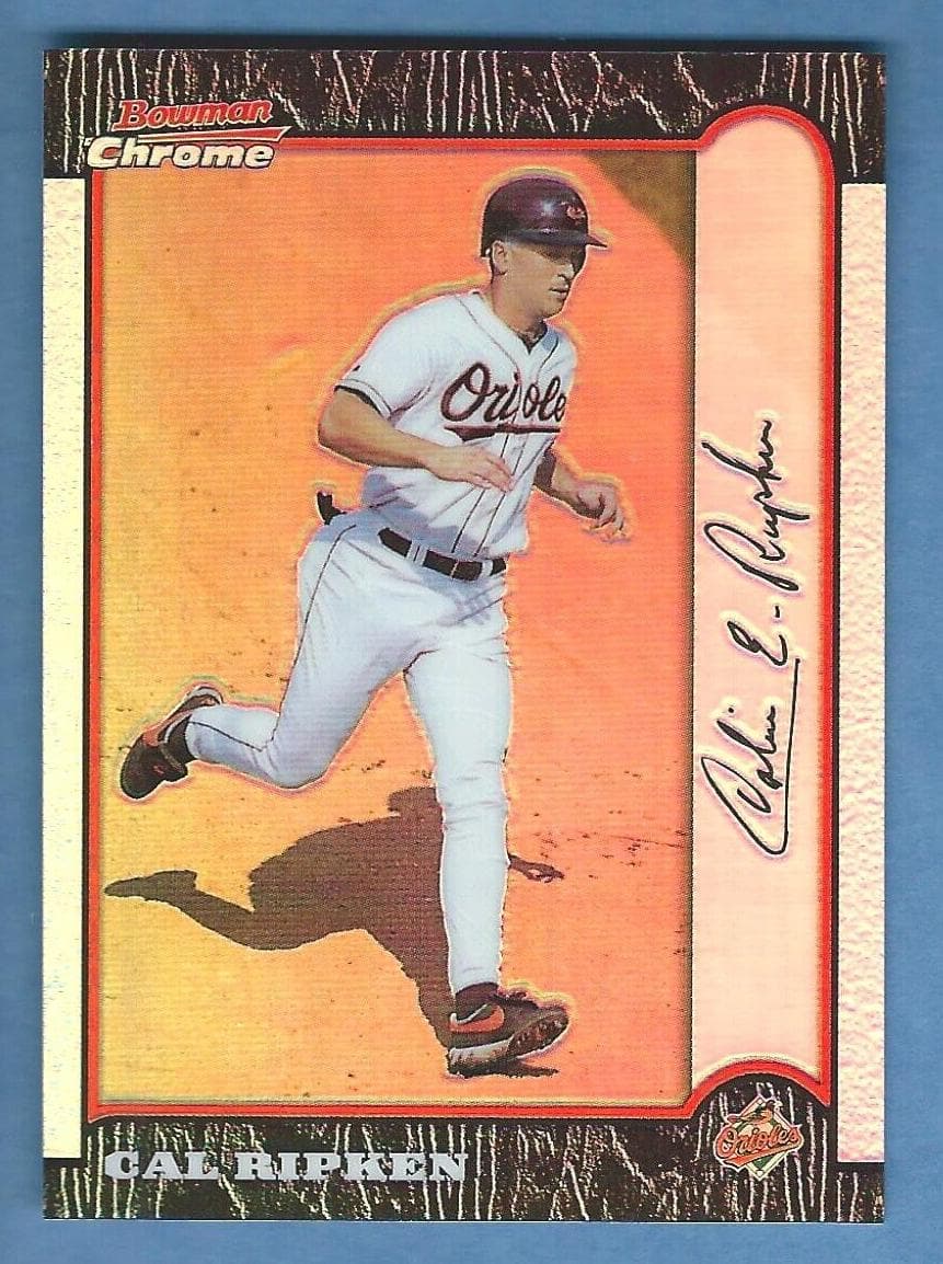 Cal Ripken 1999 bowman Bowman Chrome