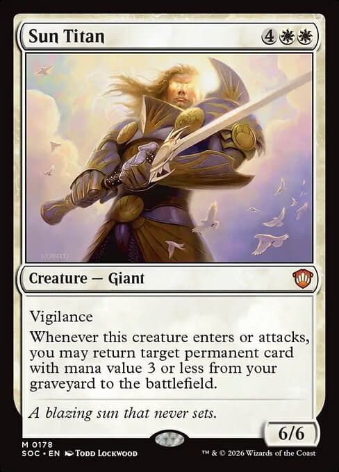 Sun Titan 2025 Magic: The Gathering
