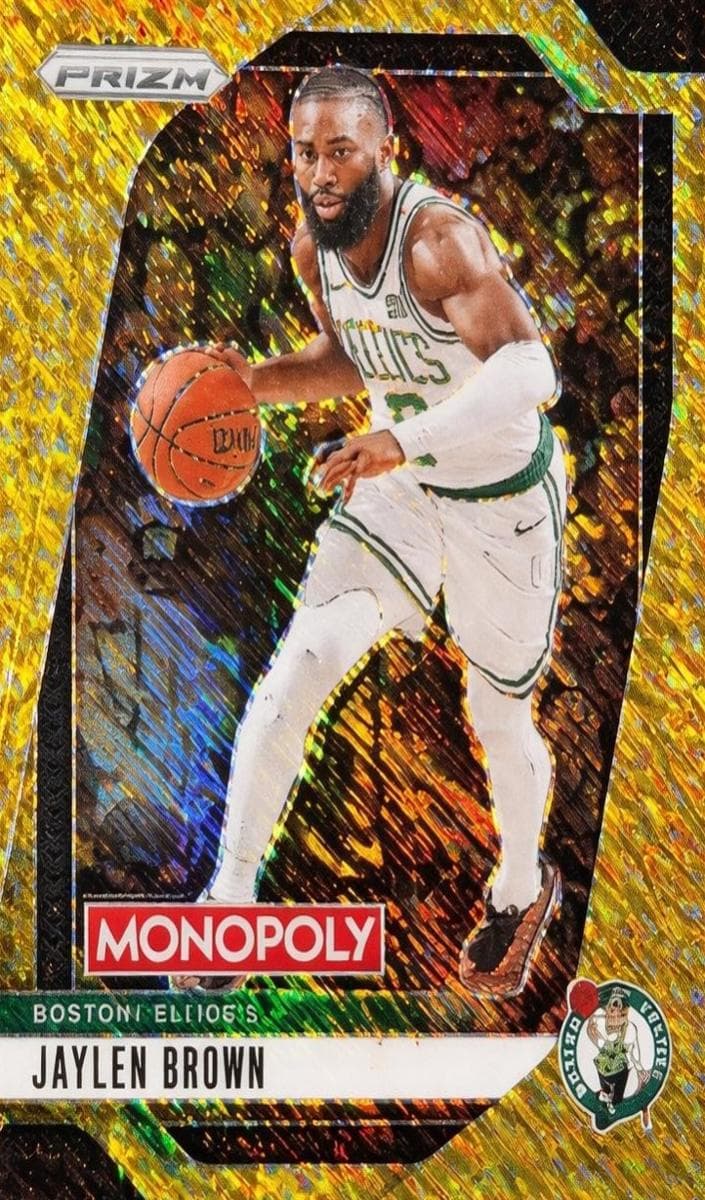 Jaylen Brown 2024 panini Panini Prizm Monopoly