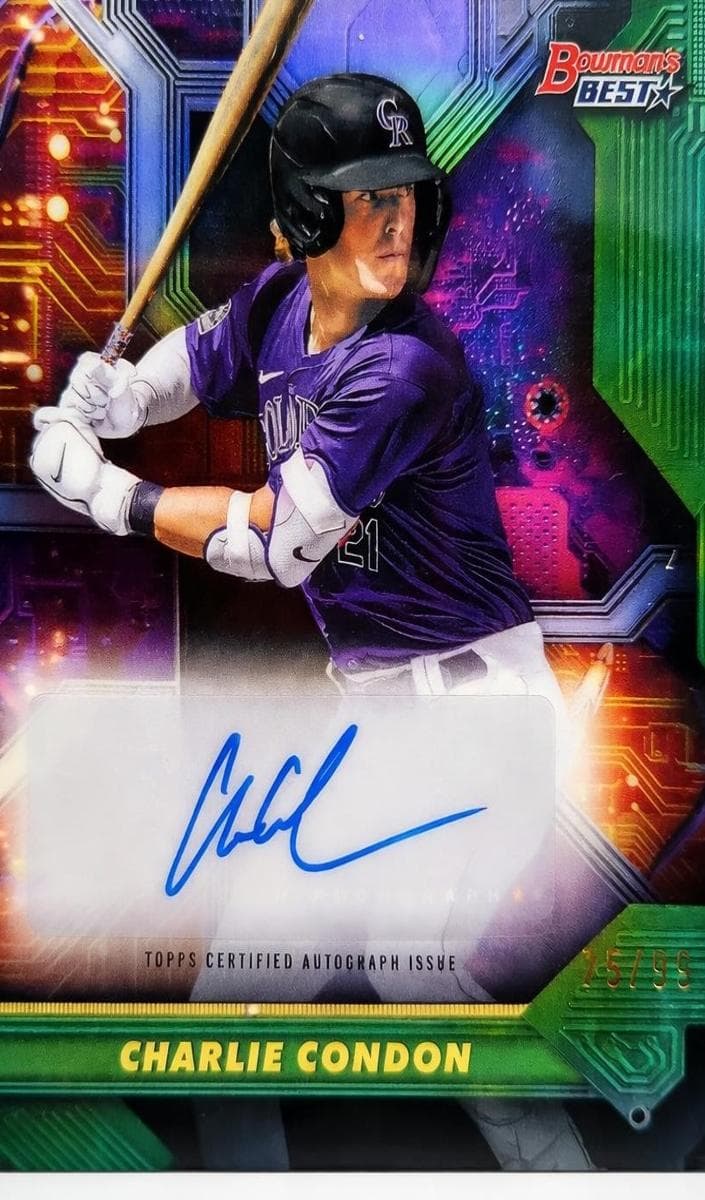 Charlie Condon 2025 bowman Bowman Best