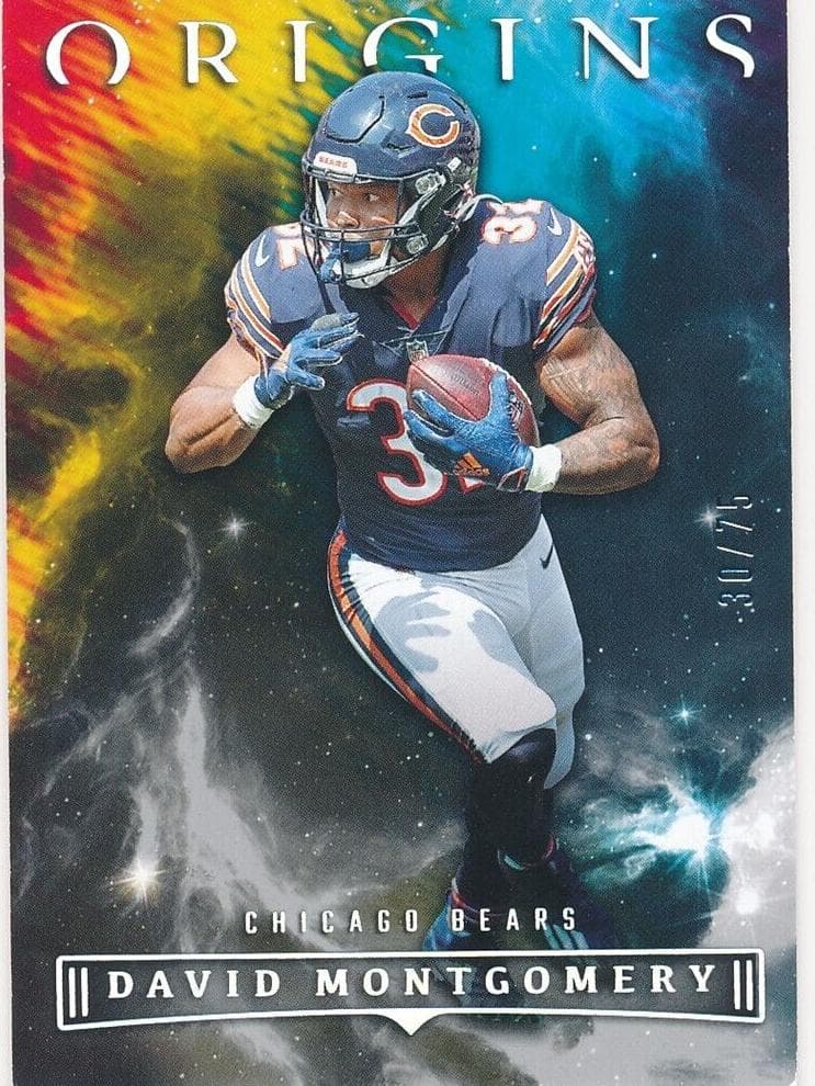 David Montgomery 2022 panini Panini Origins