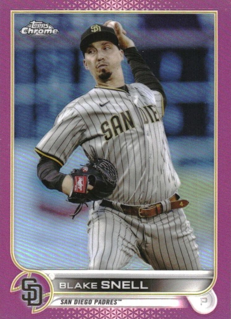 Blake Snell 2022 topps Topps Chrome
