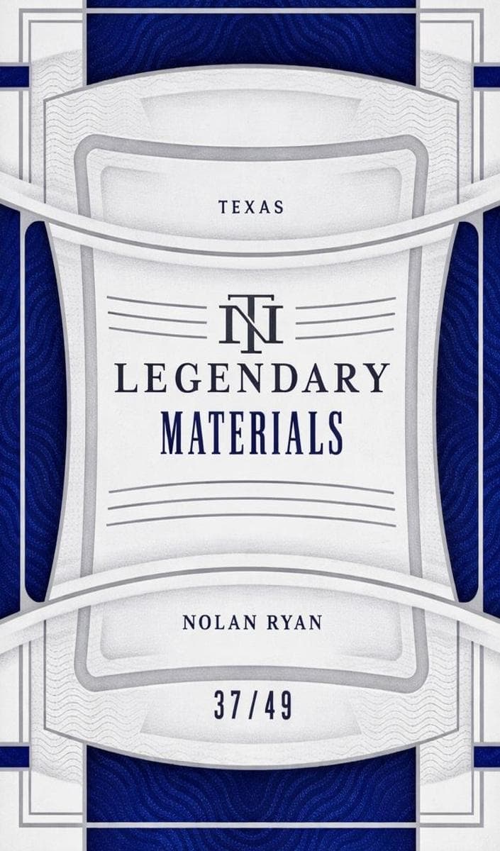 Nolan Ryan 2022 topps Topps Definitive Collection