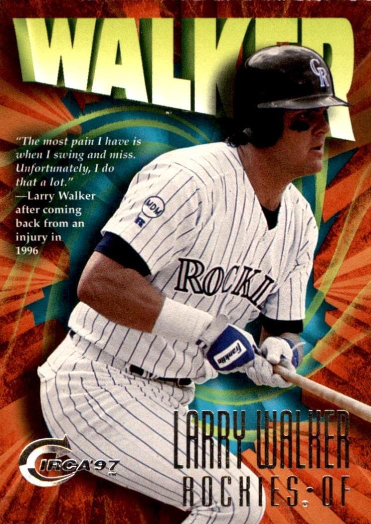 Larry Walker 1997 unknown Circa