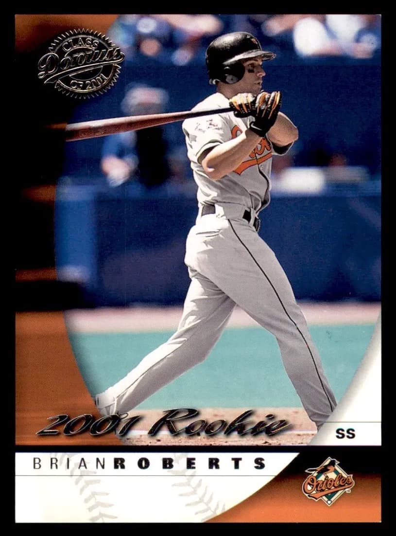 Brian Roberts 2001 panini Donruss Class of 2001