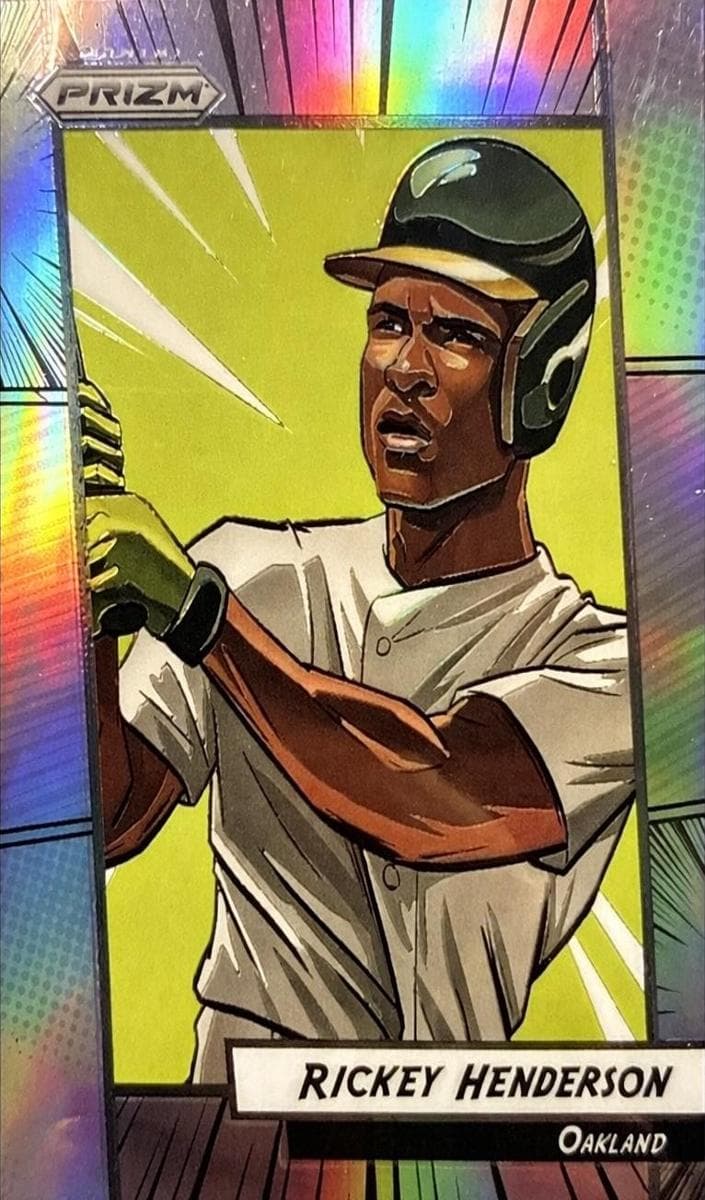 Rickey Henderson 2023 panini Panini Prizm