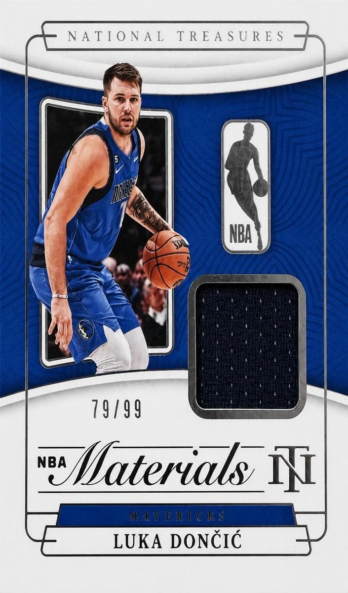 Luka Doncic 2022 panini Panini National Treasures