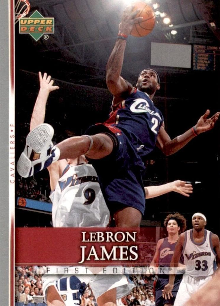 LeBron James 2007 upper-deck