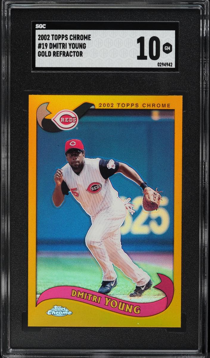 Dmitri Young 2002 topps Topps Chrome
