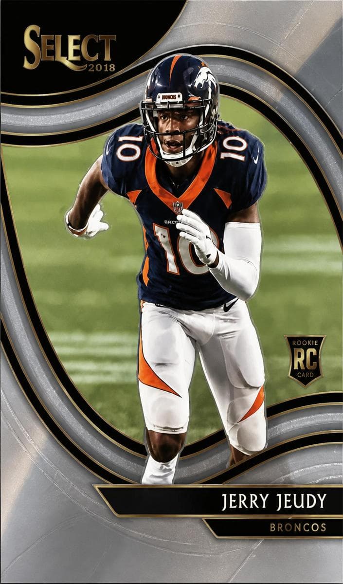 Jerry Jeudy 2020 panini Panini Select