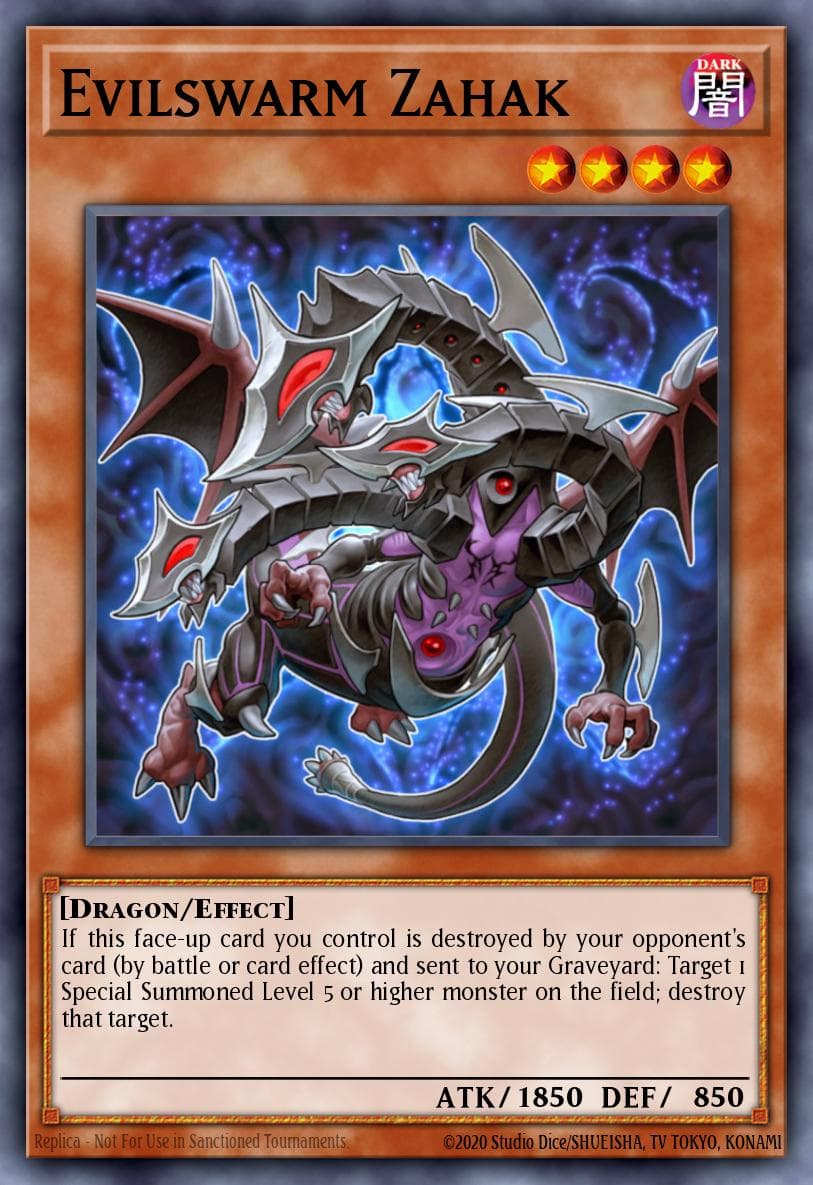 Evilswarm Zahak 2012 Yu-Gi-Oh! Duel Terminal 7