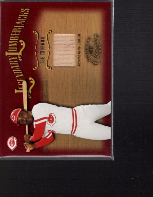 Joe Morgan 2002 panini Donruss Classics