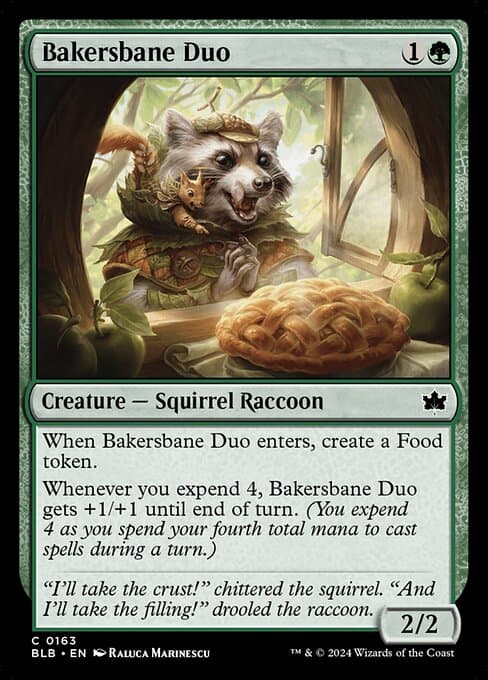 Bakersbane Duo 2024 Magic: The Gathering Bloomburrow