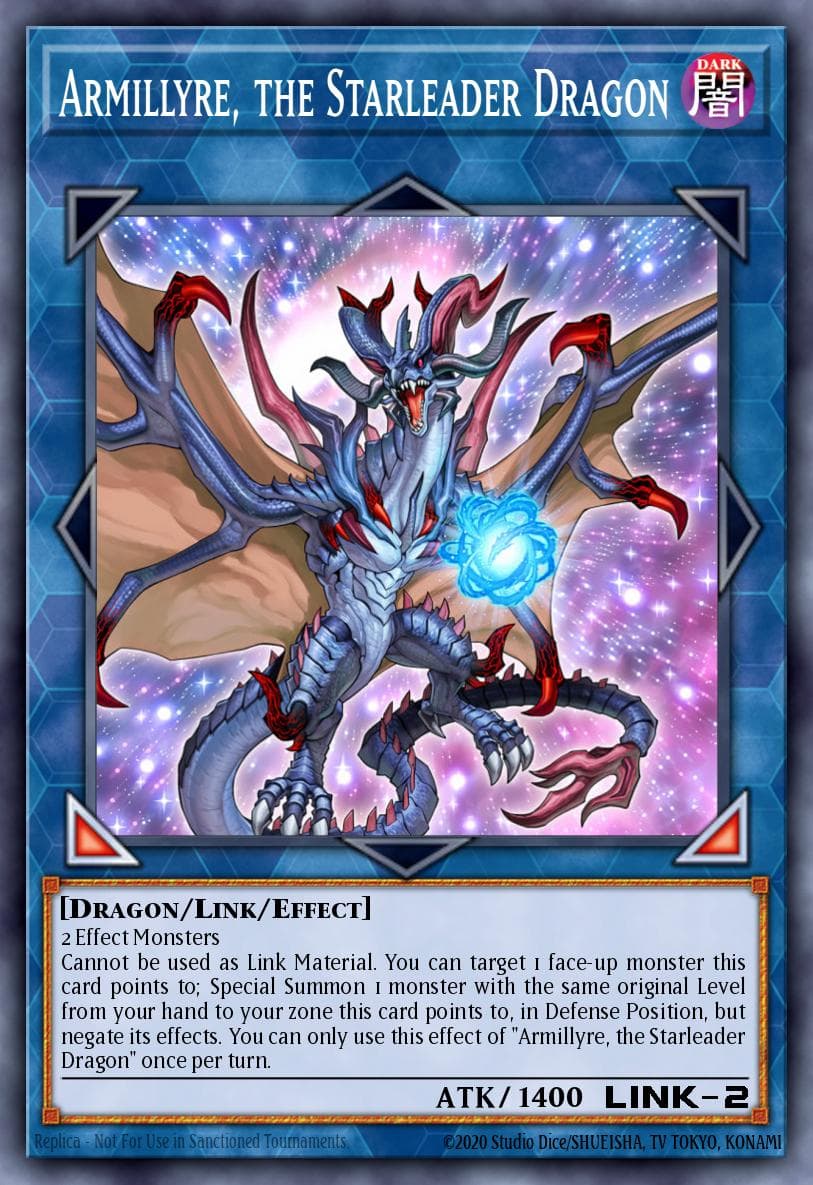 Armillyre, the Starleader Dragon #DUOV-EN029