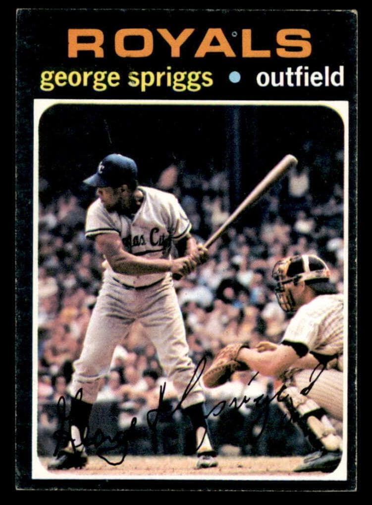 George Spriggs 1971 topps Topps