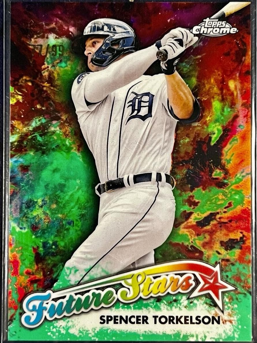Spencer Torkelson 2023 topps Topps Chrome