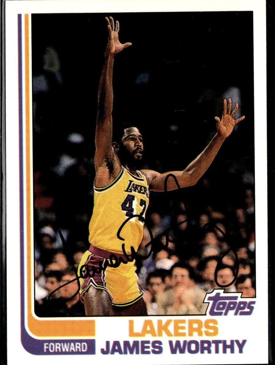 James Worthy 1992 topps Topps Archives