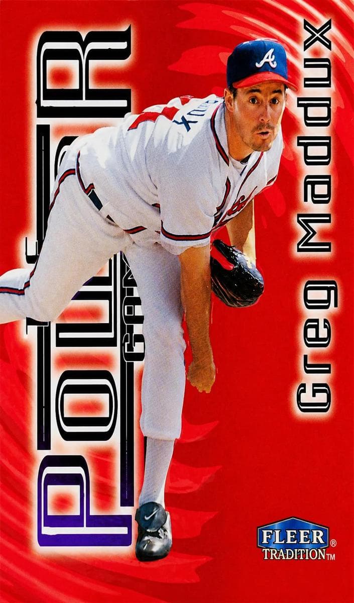 Greg Maddux 1998 fleer Fleer Tradition