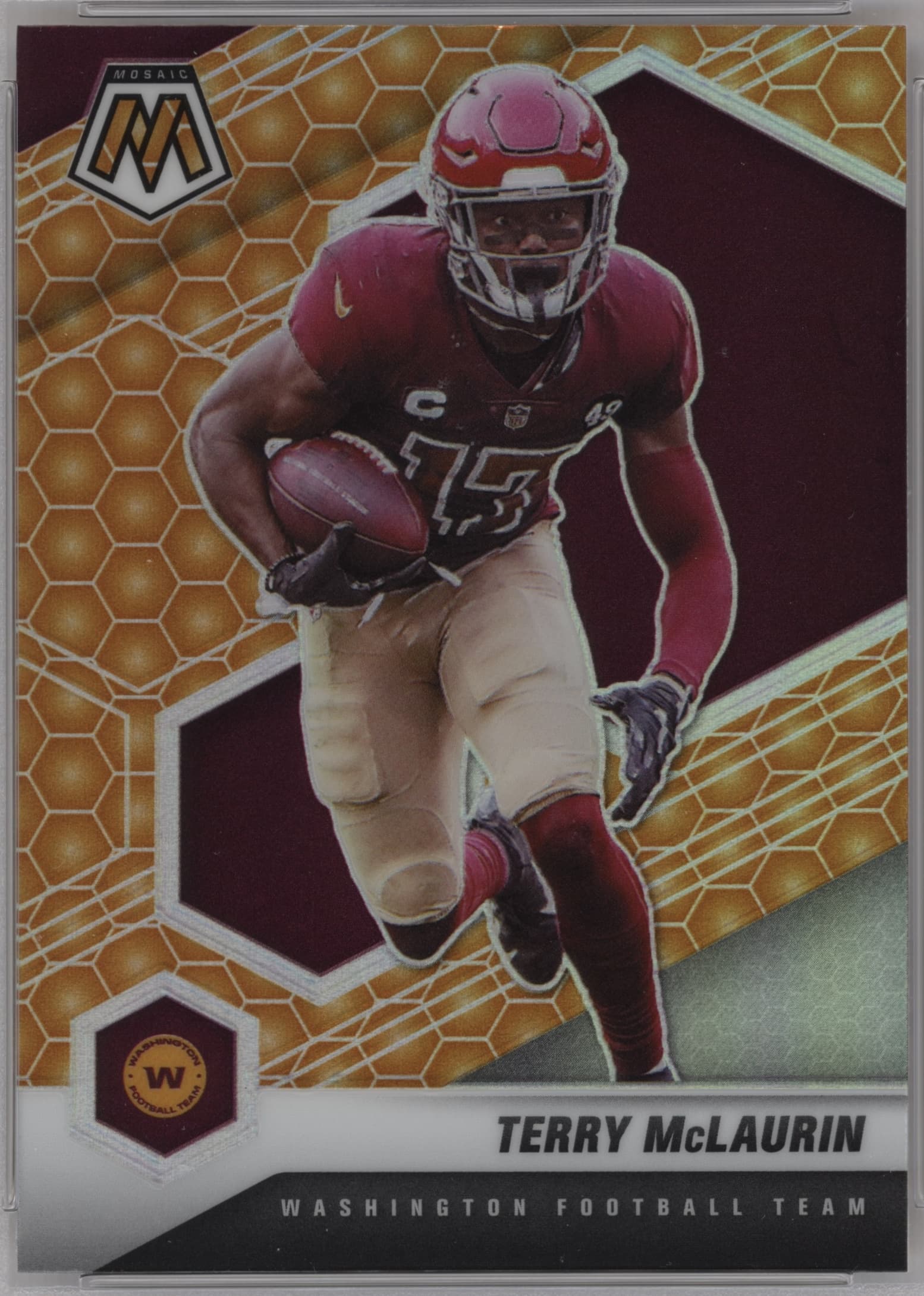 Terry McLaurin 2021 panini Panini Mosaic