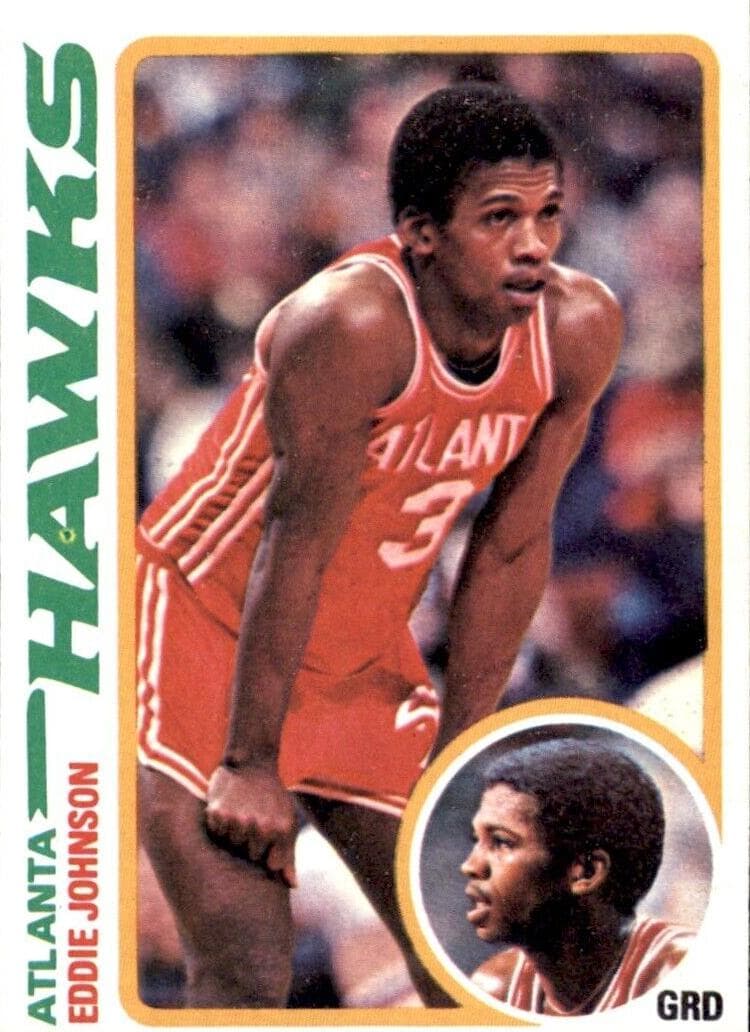 Eddie Johnson 1978 topps Topps