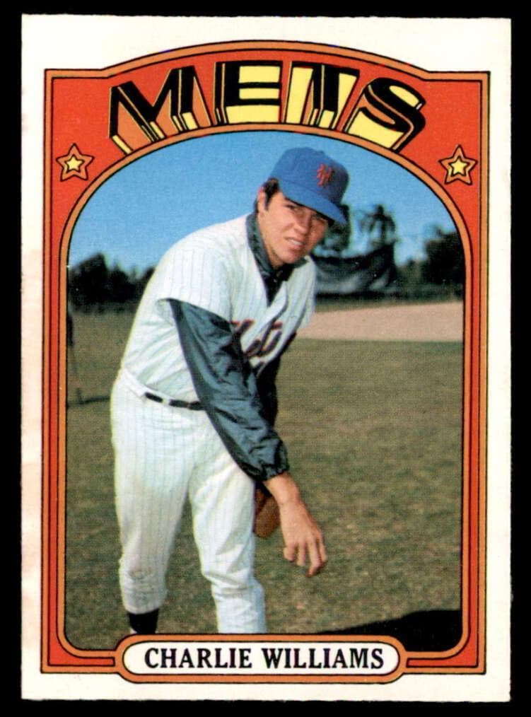 Charlie Williams 1972 topps O-Pee-Chee