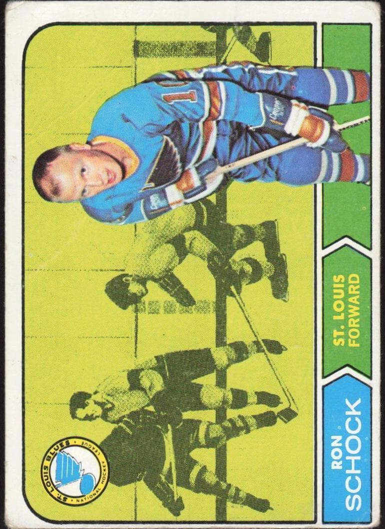 Ron Schock 1968 topps Topps