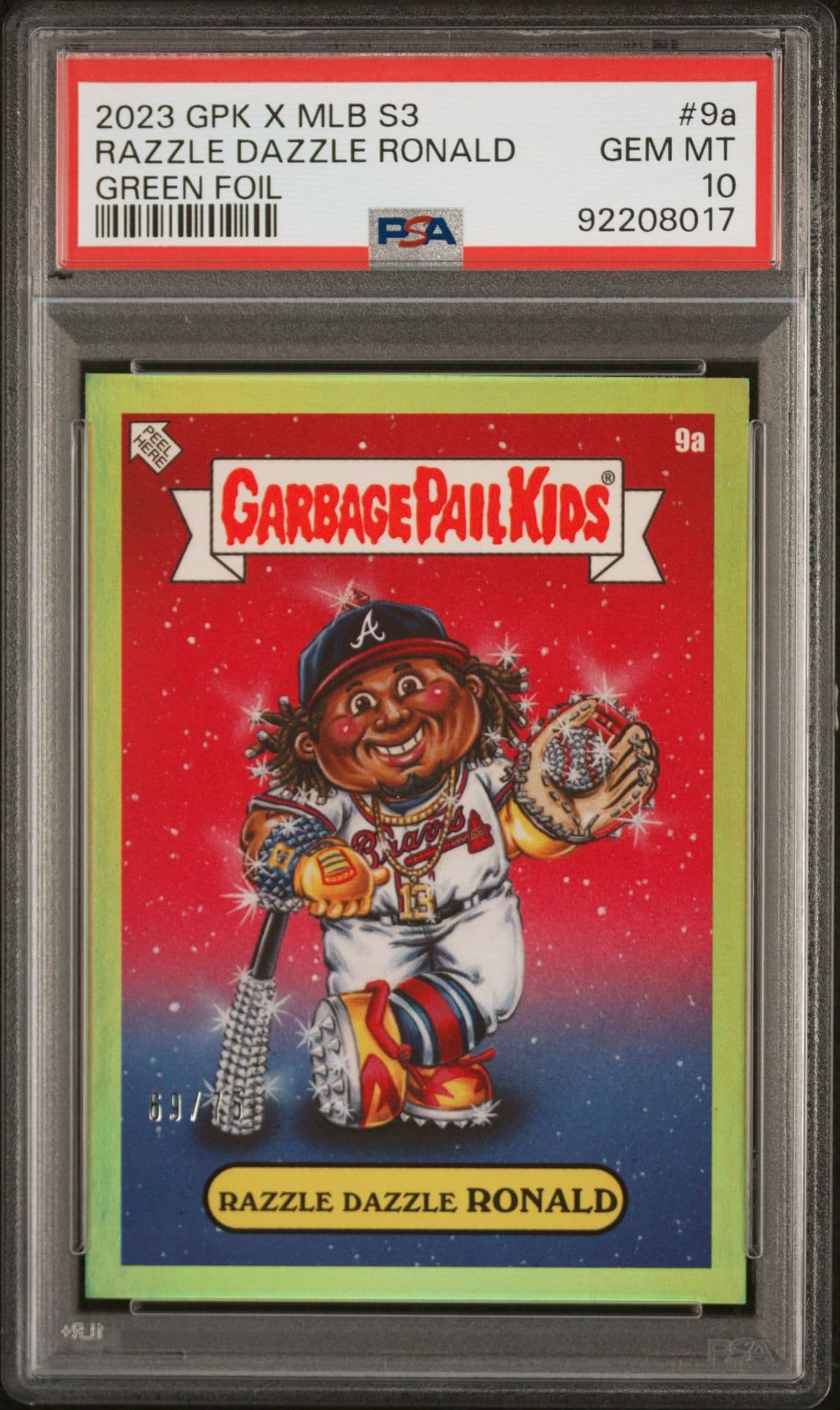 Razzle Dazzle Ronald 2023 topps