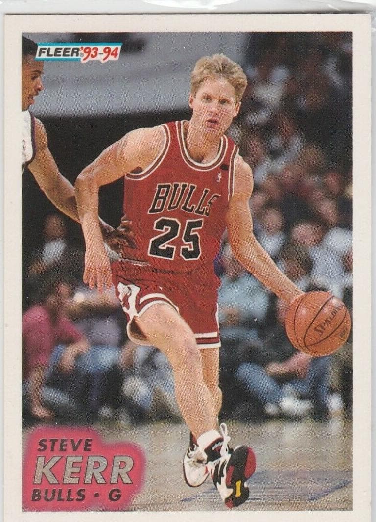 Steve Kerr 1993 fleer Fleer