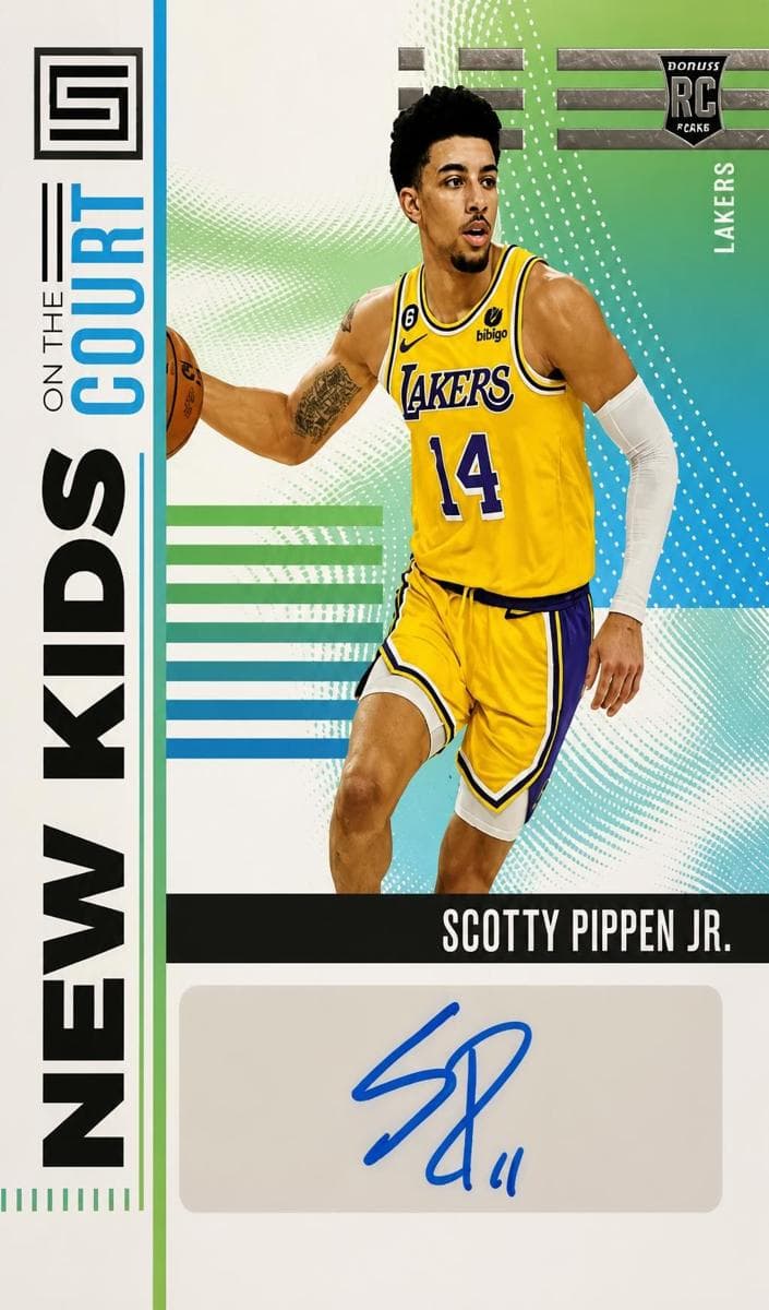 Scotty Pippen Jr 2022 panini Panini Chronicles