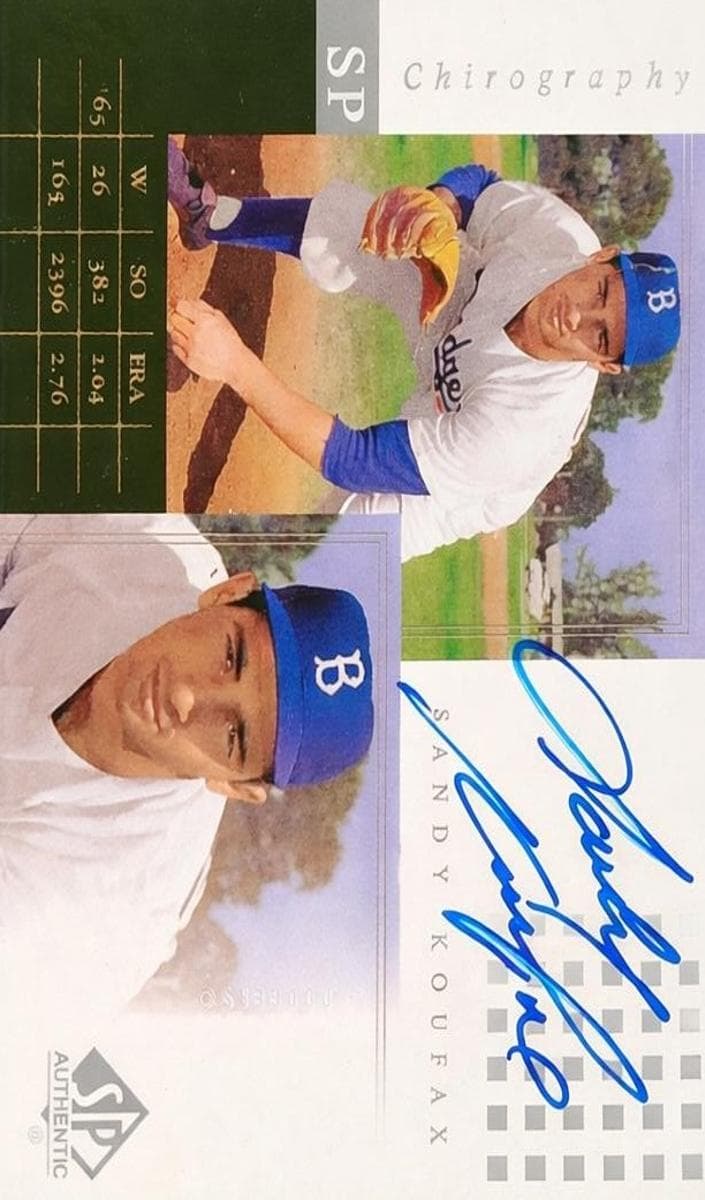 Sandy Koufax 2000 unknown