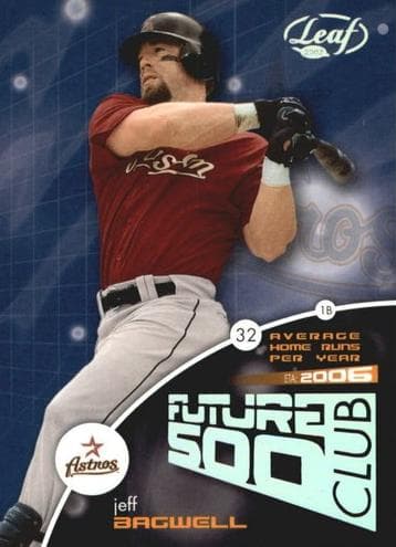 Jeff Bagwell 2002 leaf Leaf