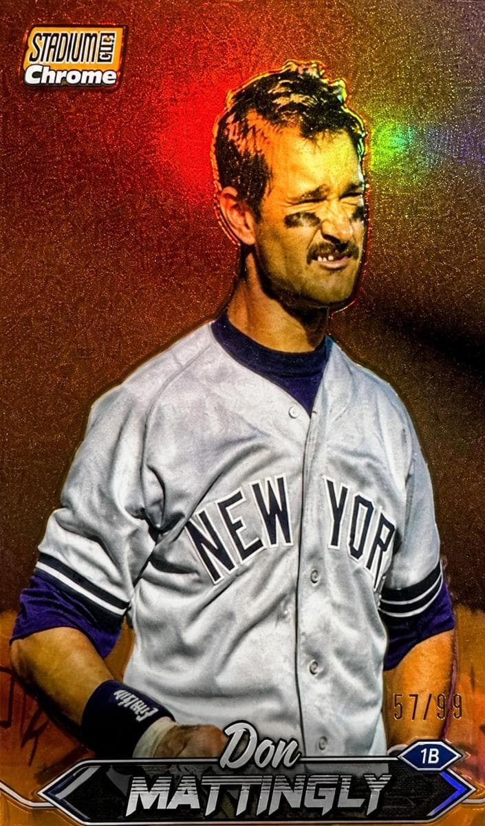 Don Mattingly 2024 topps Stadium Club
