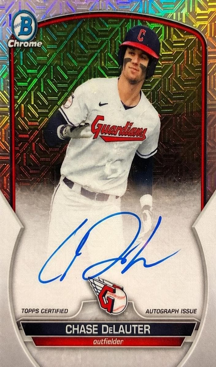 Chase DeLauter 2023 bowman