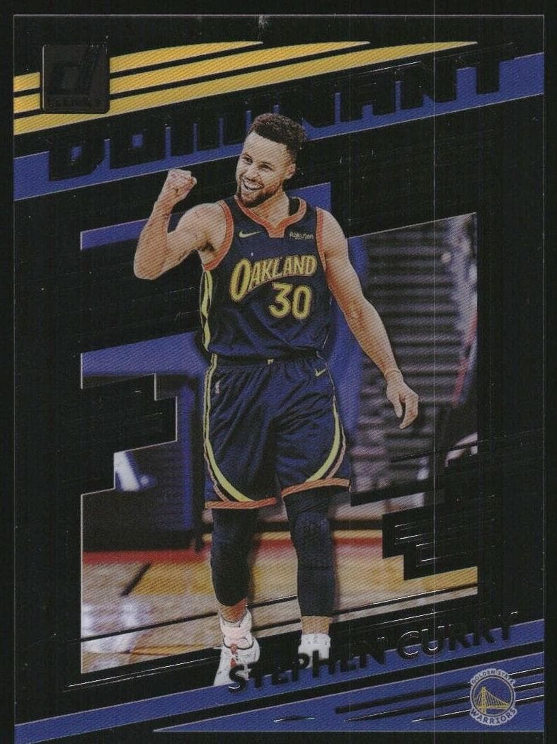 Stephen Curry 2020 panini Clearly Donruss
