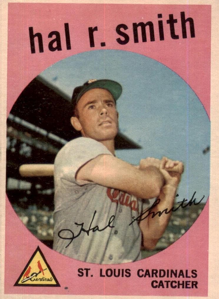 Hal R. Smith 1959 topps Topps