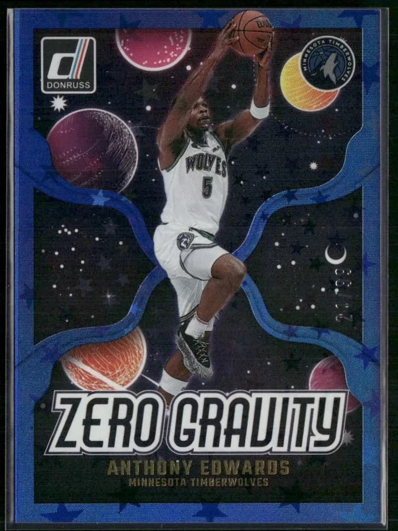 Anthony Edwards 2024 panini Panini Donruss Optic