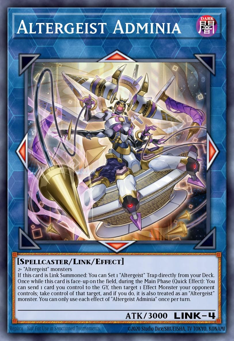 Altergeist Adminia 2023 Yu-Gi-Oh!