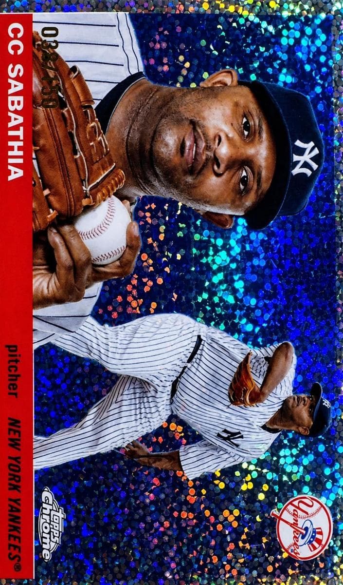 CC Sabathia 2025 topps Topps Chrome Platinum