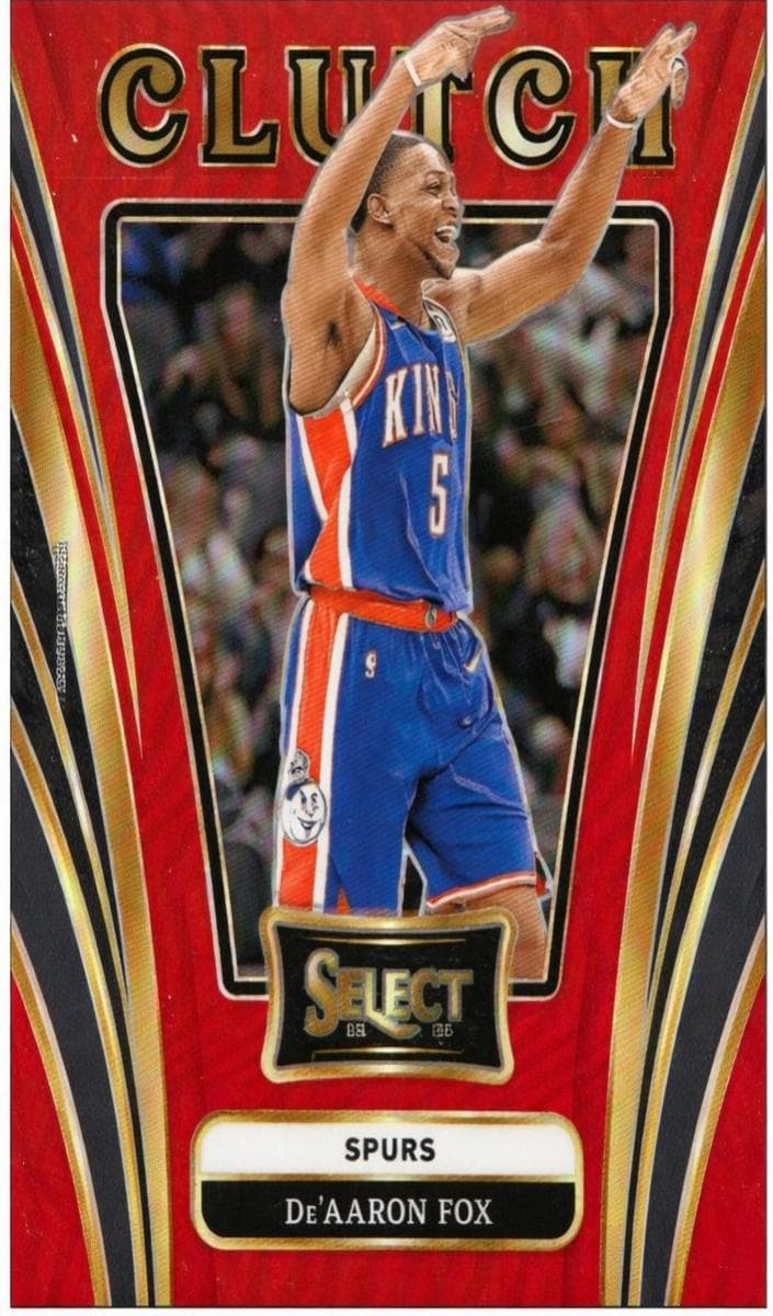 De'Aaron Fox 2024 panini Panini Select