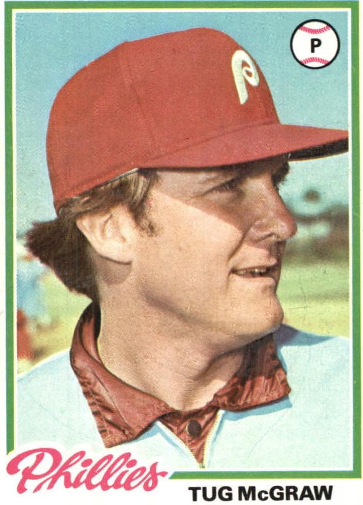 Tug McGraw 1978 topps Topps