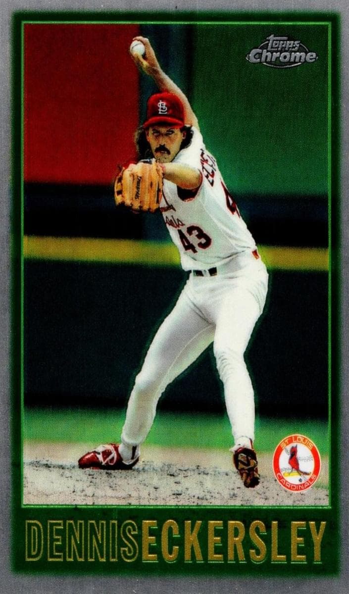 Dennis Eckersley 1997 topps Topps Chrome