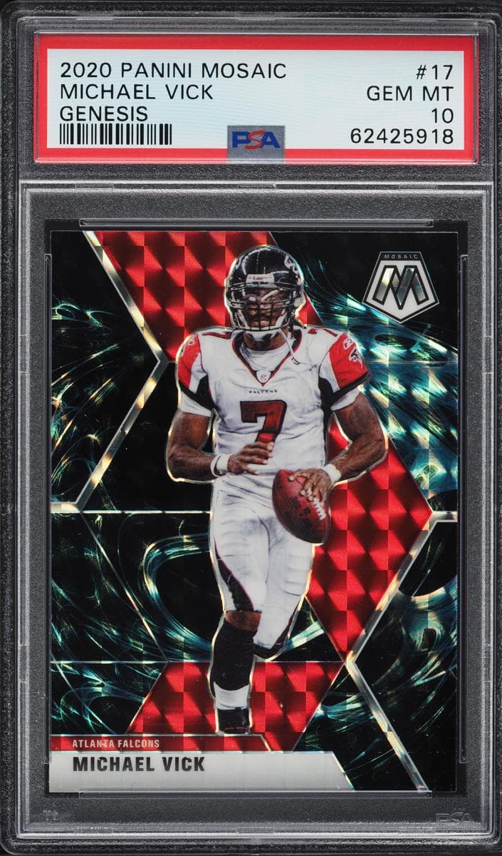 Michael Vick 2020 panini Panini Mosaic