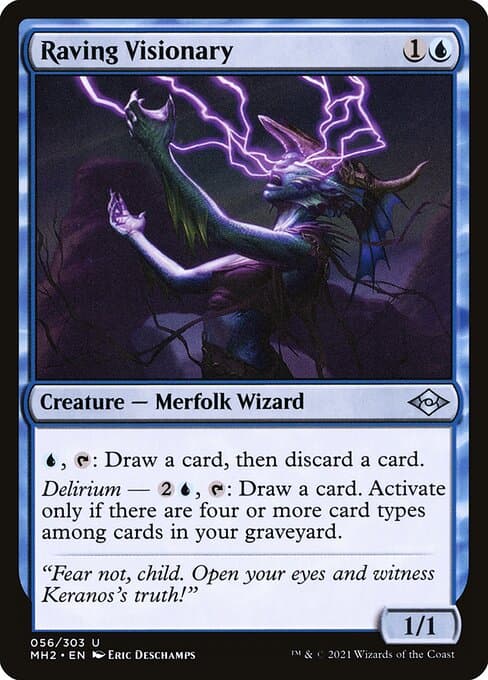 Raving Visionary 2021 Magic: The Gathering Modern Horizons 2